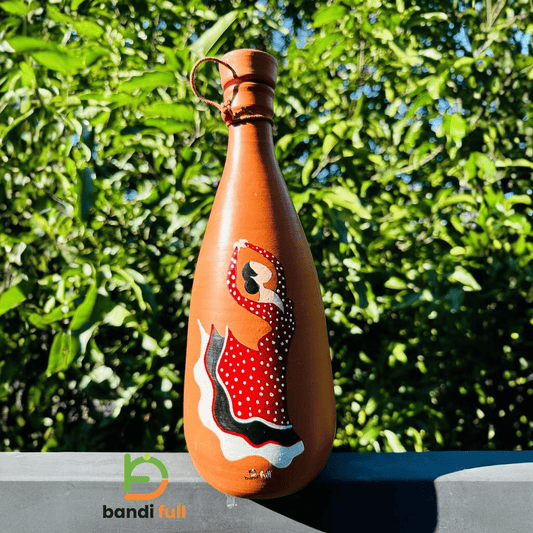 HANDMADE CLAY BOTTLE - 1L